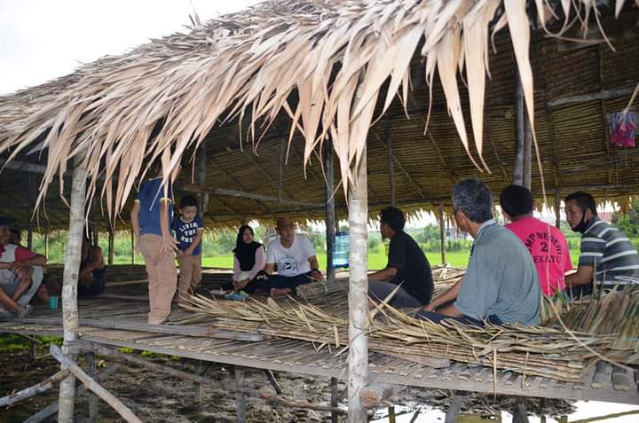 Di Hari Tani, Camat Sekayu Dengarkan Konsep Pembangunan Ekonomi Poktan Sahwahita