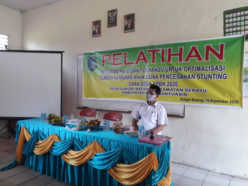 Kader-Kader  Desa Sungai Batang  Sekayu Ikuti Kegiatan Stunting