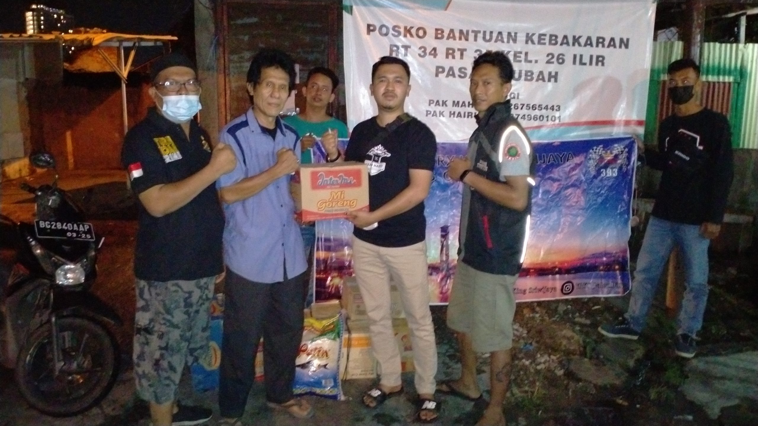 Peduli Korban Kebakaran, YRKS Palembang Gelar Baksos 