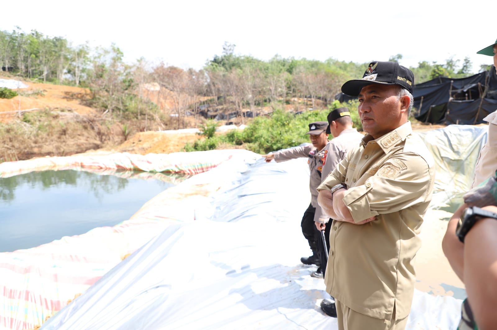 Pj Bupati Muba dan Forkopimda Ultimatum Penambang Illegal