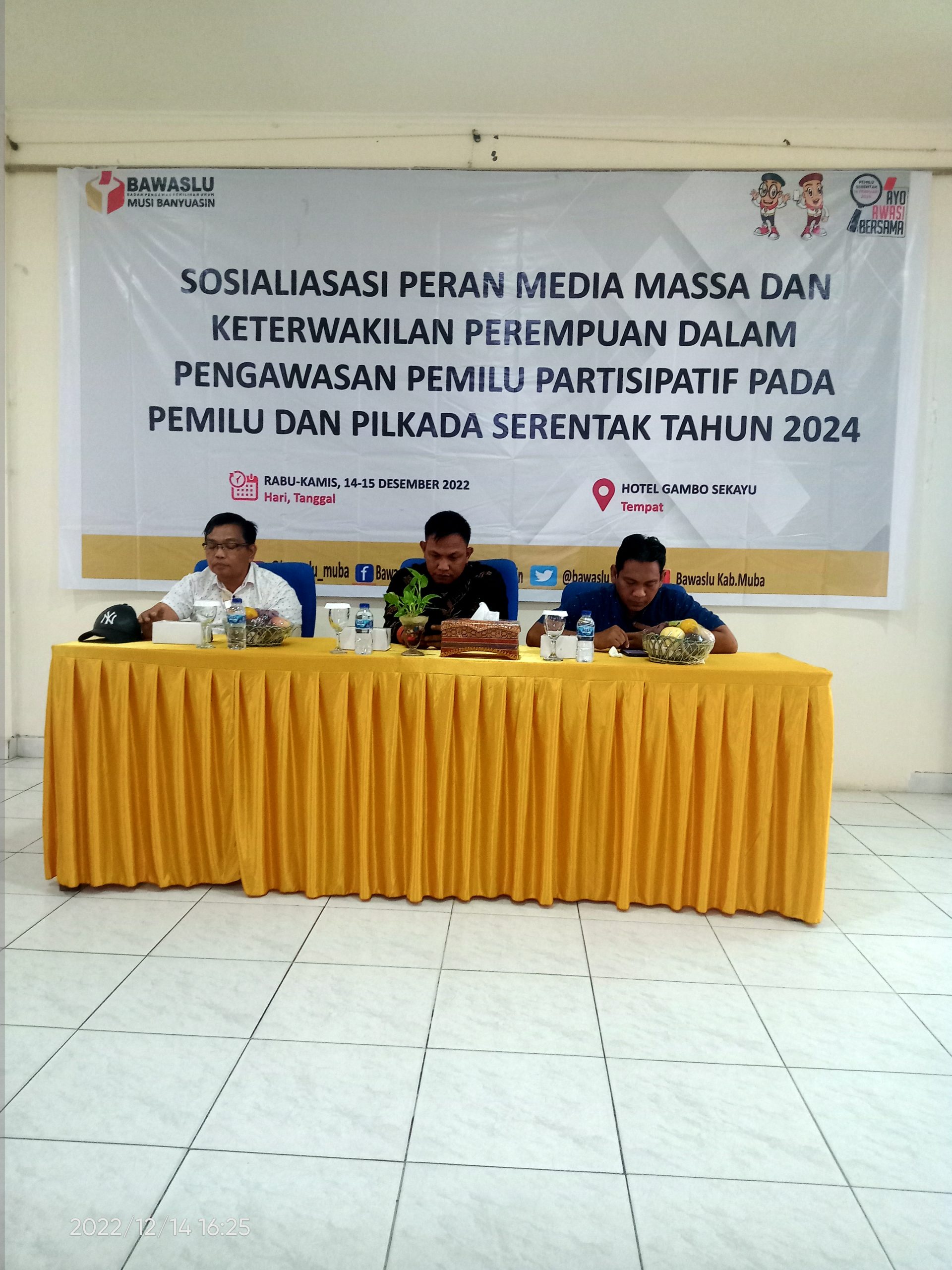 Tingkatkan Pengawasan Partisipatif, Bawaslu Kabupaten Muba Gencar sosialiasi